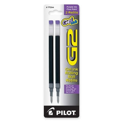 Pilot G2 Premium Gel Refill - Purple | Atlas Stationers.