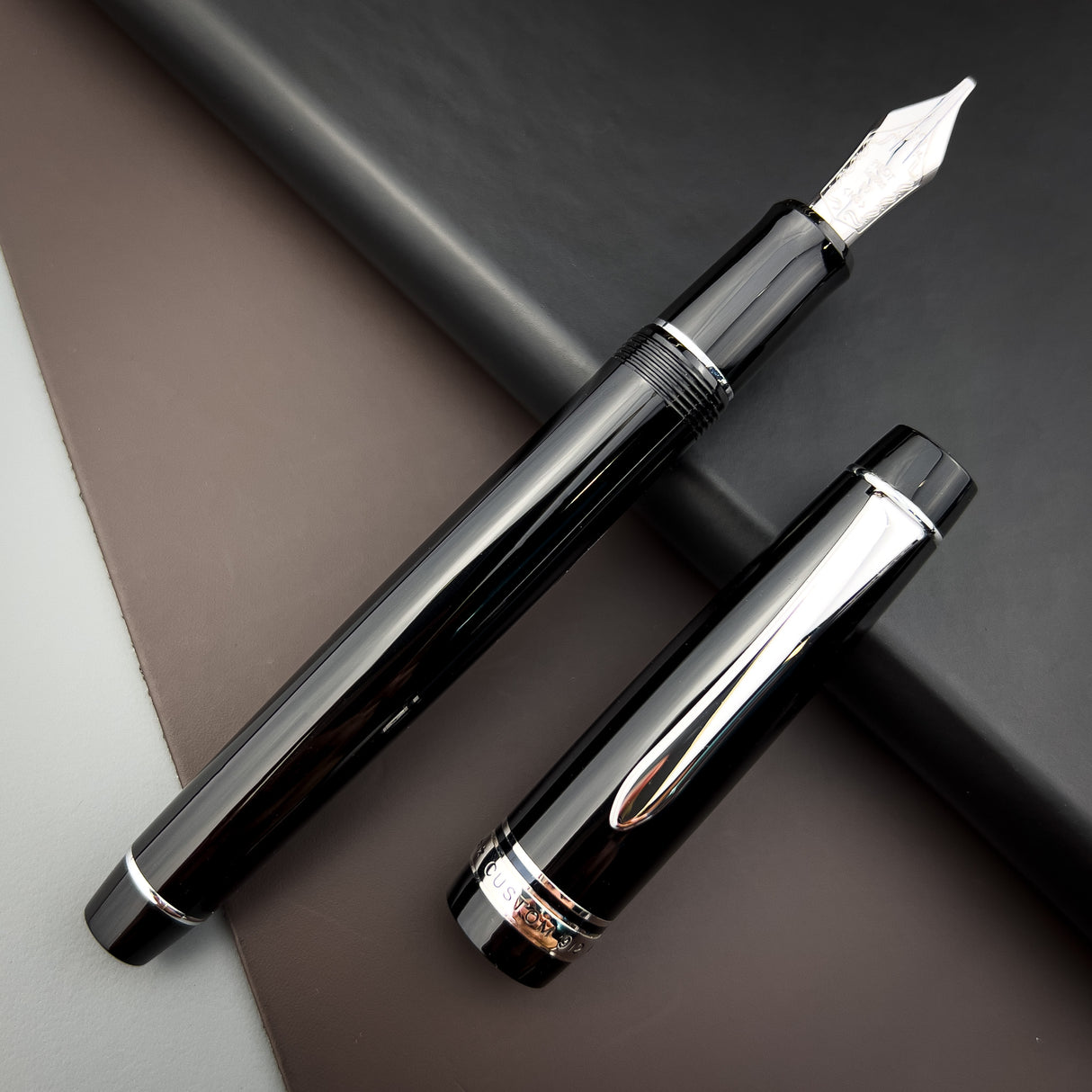 Pilot Custom Heritage 912 Fountain Pen - Black | Atlas Stationers.
