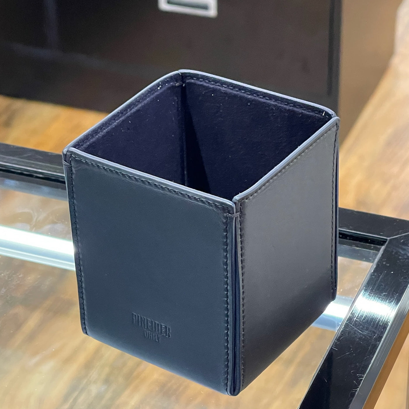 Pineider Daily Leather - Pencil Cup | Atlas Stationers.