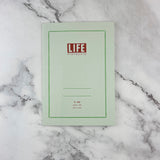 Life Pistachio Notebook - B6 - Ruled