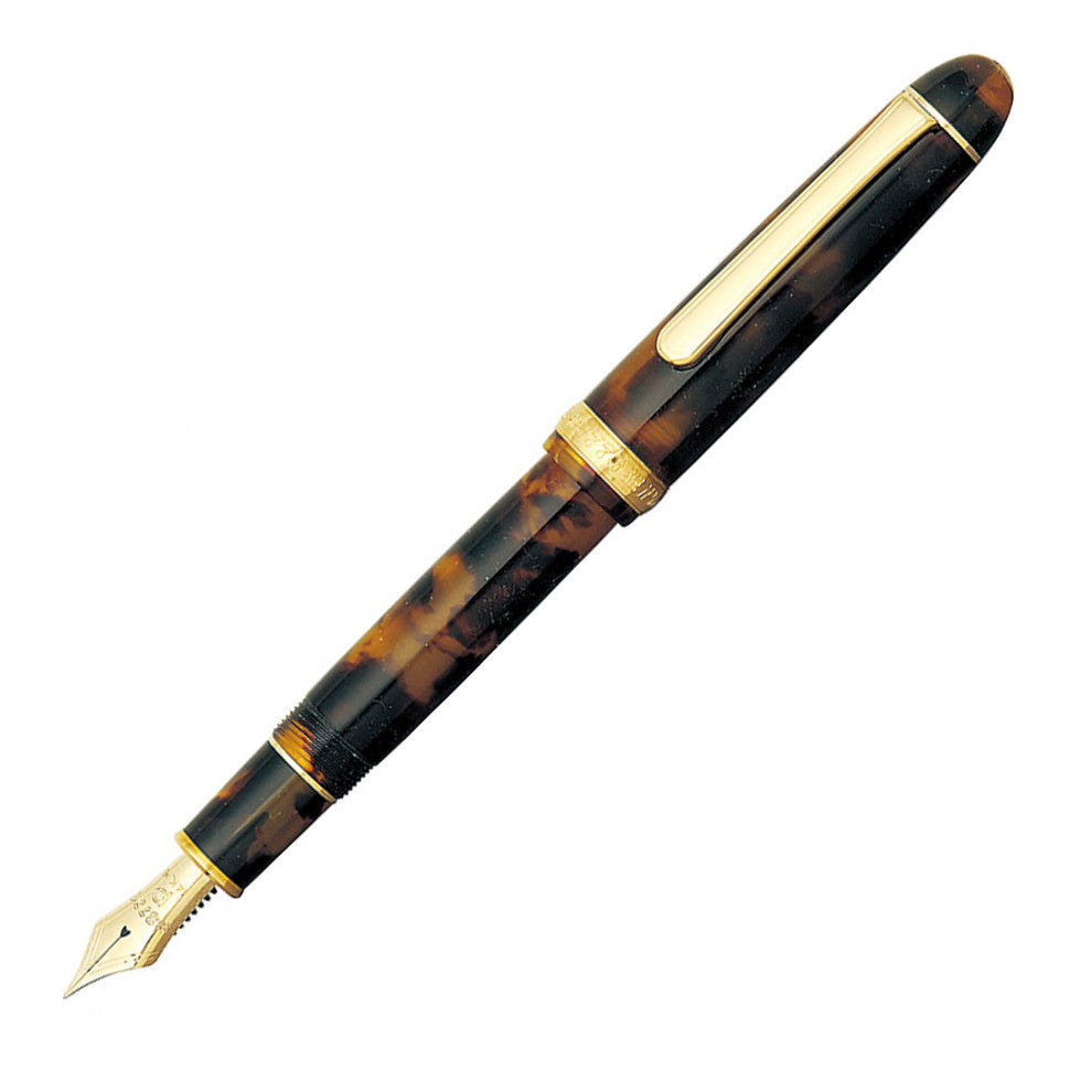 Platinum #3776 Celluloid Fountain Pen - Tortoise – Atlas Stationers