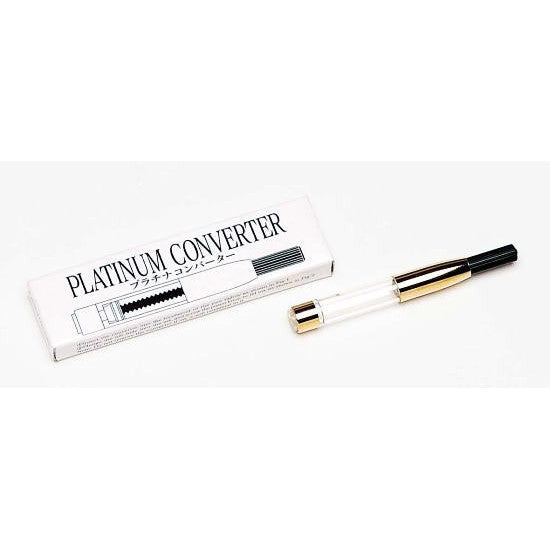 Platinum Fountain Pen Converter - Gold | Atlas Stationers.