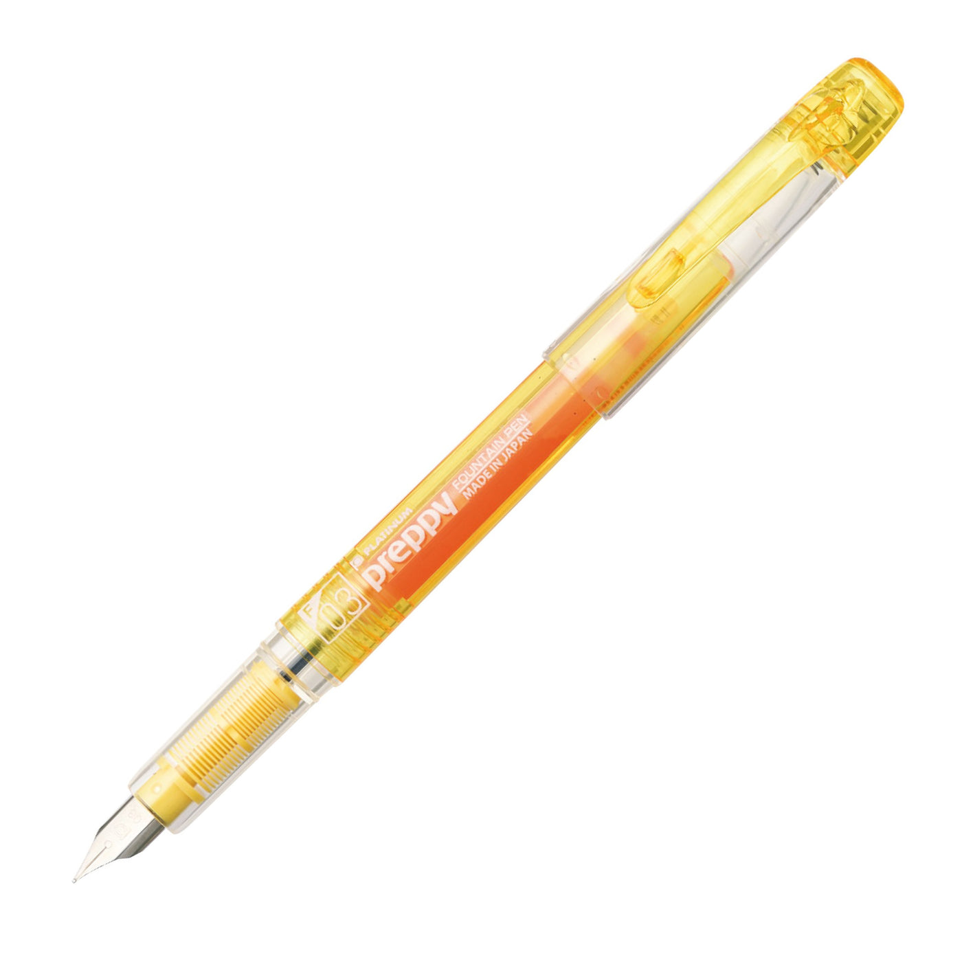 Platinum Preppy Fountain Pen - Yellow | Atlas Stationers.
