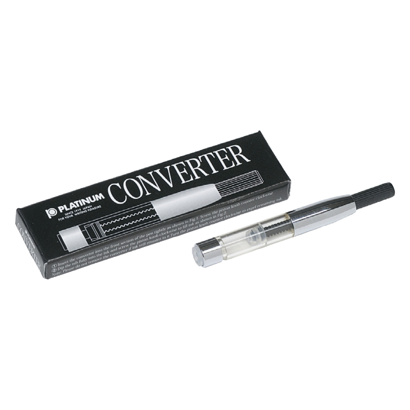 Platinum Fountain Pen Converter - Silver | Atlas Stationers.