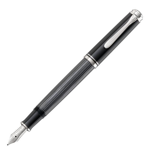 Pelikan Souveran M405 Fountain pen - Stresemann Anthracite | Atlas Stationers.