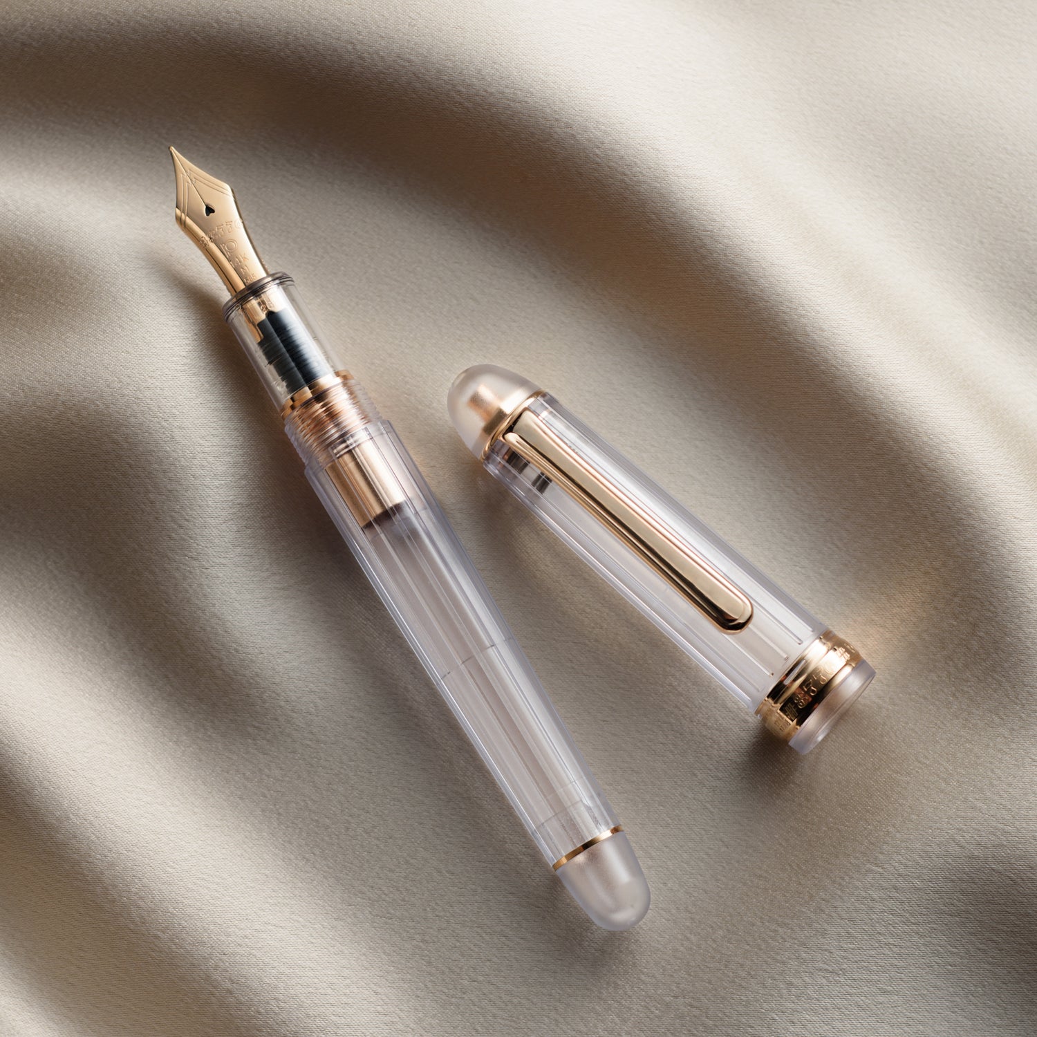 Platinum #3776 Fountain Pen - Nice Rose Gold – Atlas Stationers