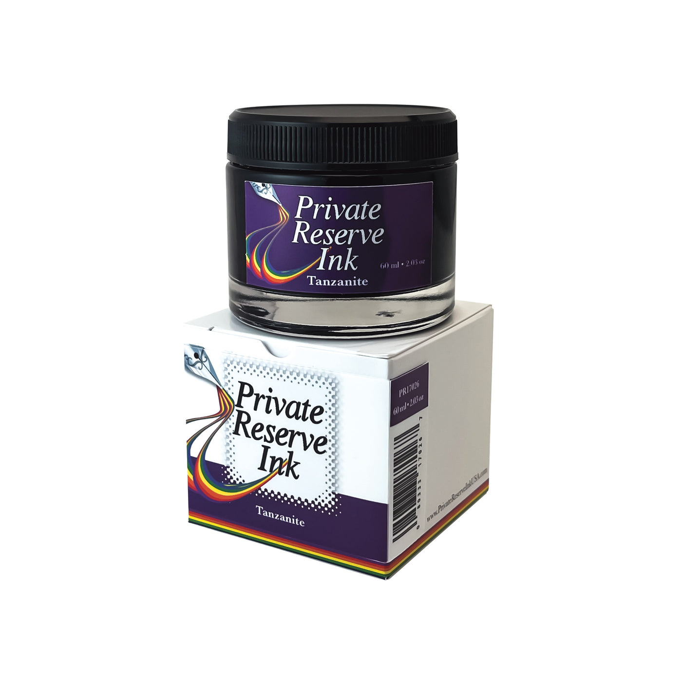 Private Reserve Tanzanite - 60ML Bottled Ink | Atlas Stationers.