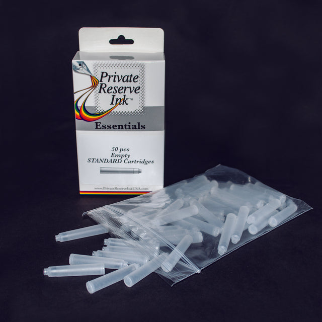Private Reserve Empty Standard International Cartridges - Short (50 Pack) | Atlas Stationers.