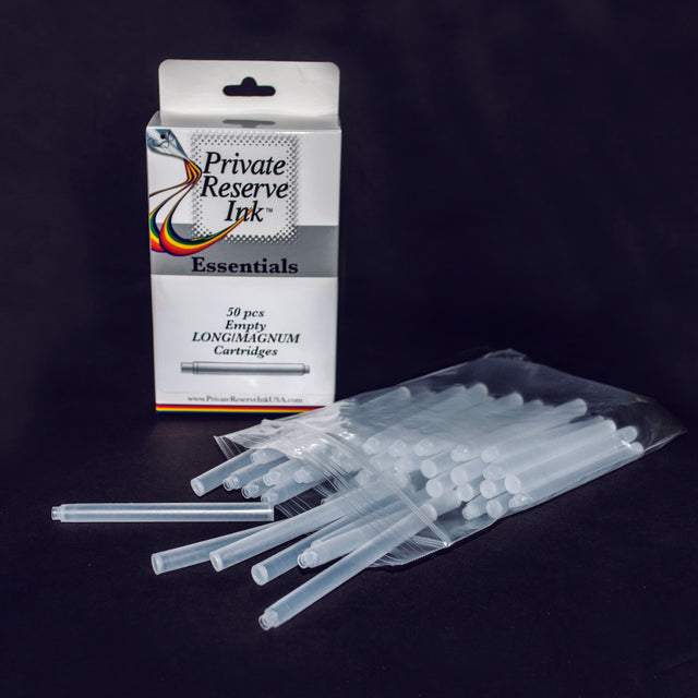 Private Reserve Empty Standard International Cartridges - Long (50 Pack) | Atlas Stationers.
