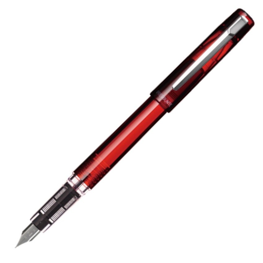 Platinum Prefounte Fountain Pen - Crimson Red | Atlas Stationers.