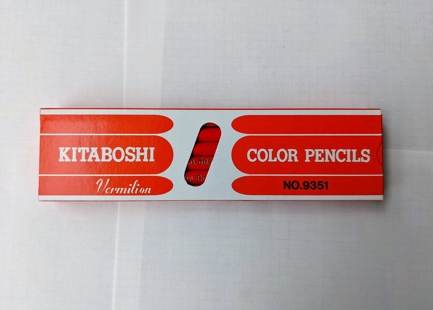 Kita-Boshi Vermillion Pencils