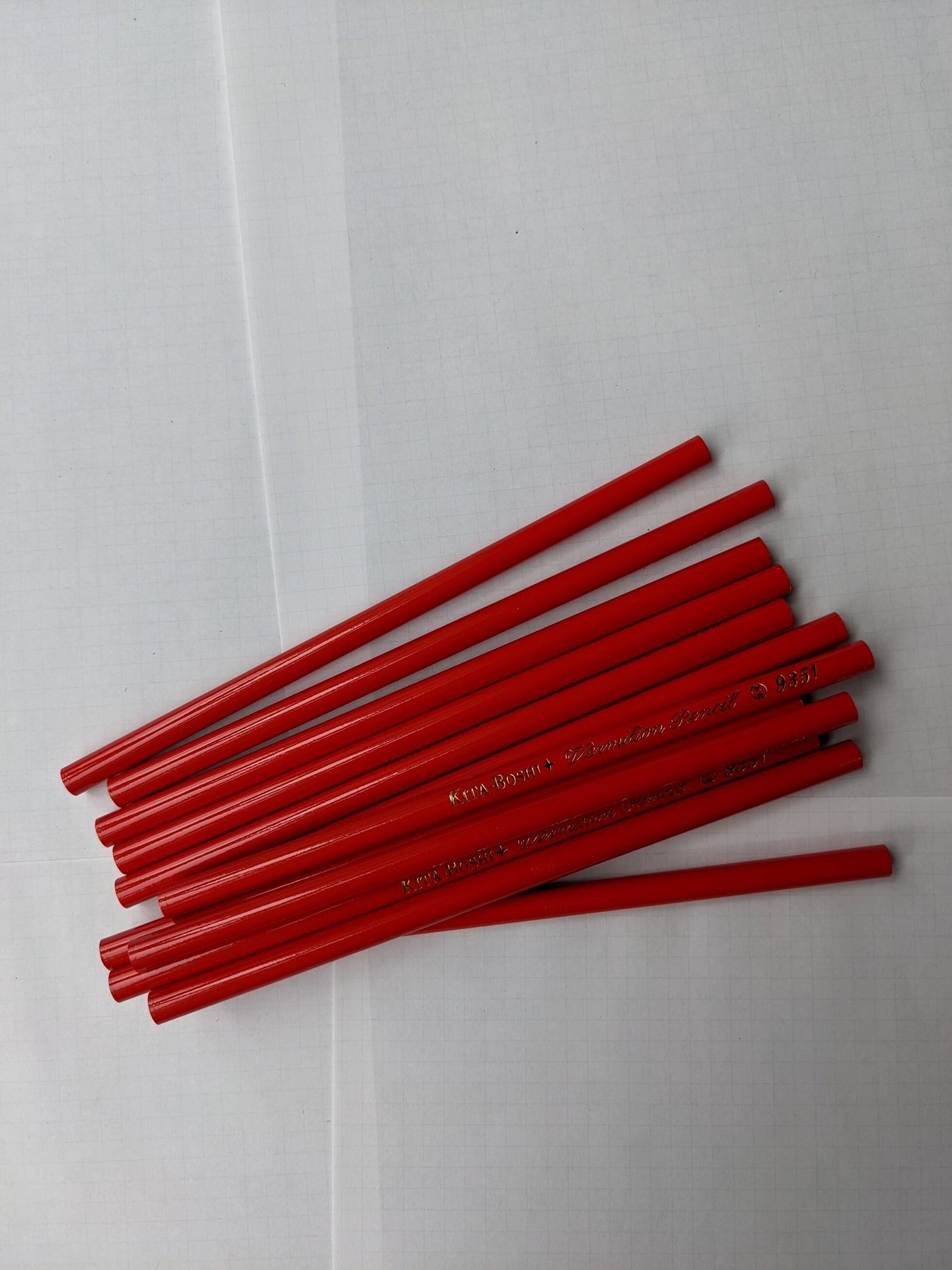 Kita-Boshi Vermillion Pencils