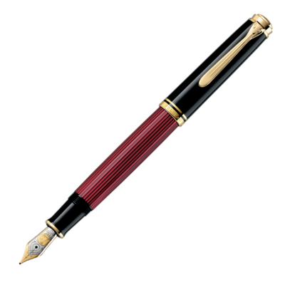 Pelikan Souveran M800 Fountain Pen - Red | Atlas Stationers.