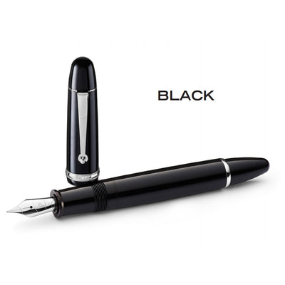 Penlux Masterpiece Grande Fountain Pen - Black | Atlas Stationers.