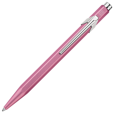 Caran d'Ache 849 Colormat-X Ballpoint Pen - Pink | Atlas Stationers.