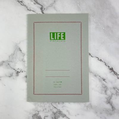 Life Pistachio Notebook - A5 - Grid
