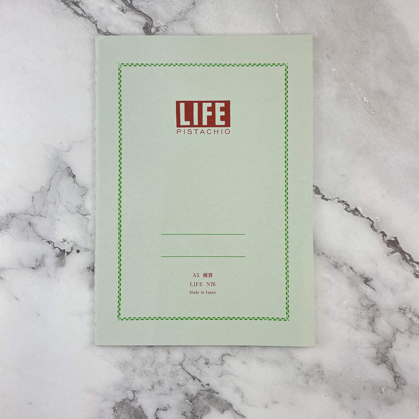 Life Pistachio Notebook - A5 - Ruled