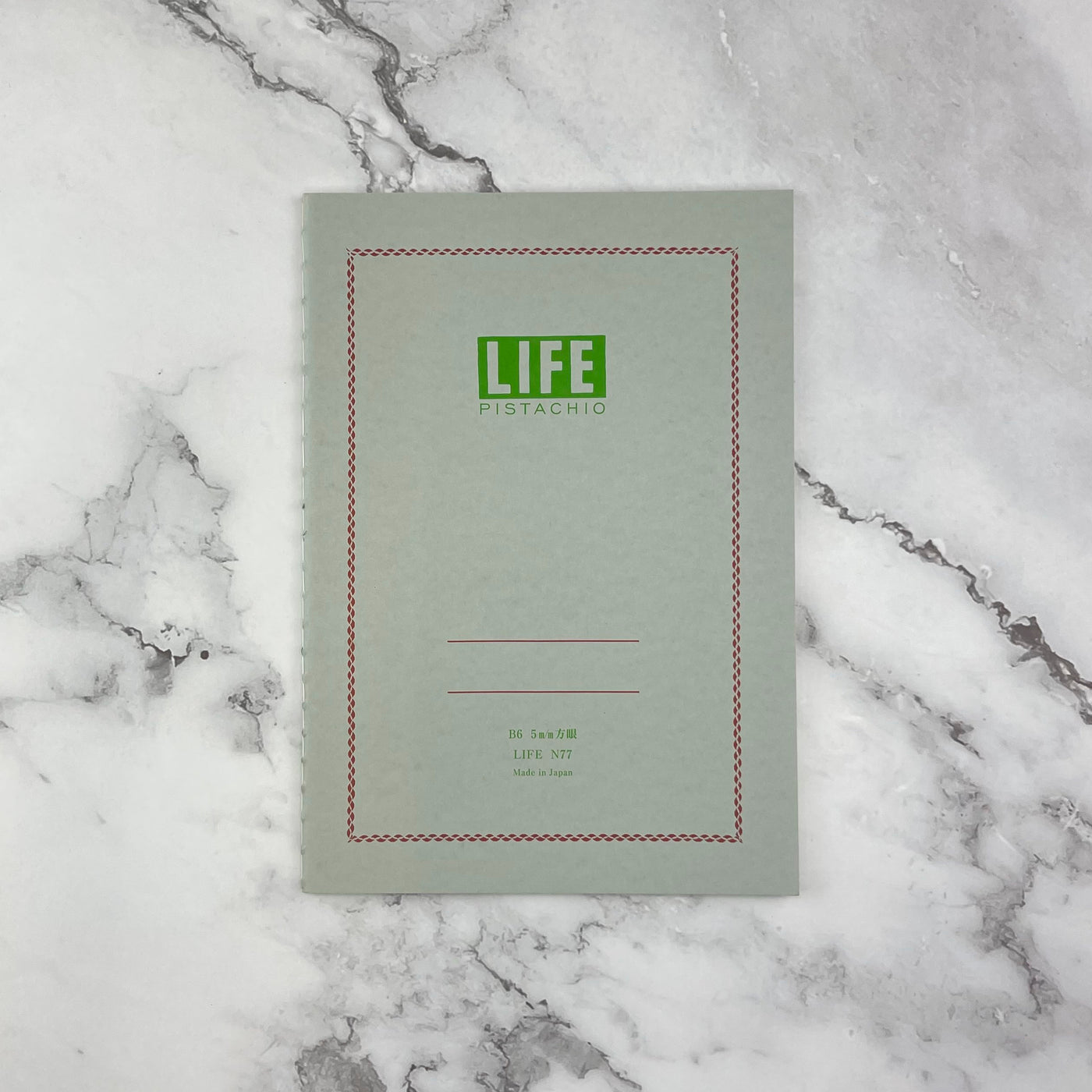 Life Pistachio Notebook - B6 - Grid
