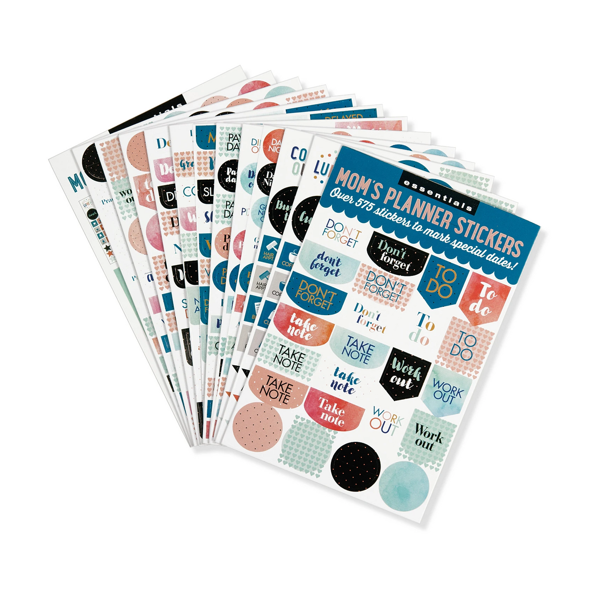 ESSENTIALS MOM'S PLANNER STICKERS | Atlas Stationers.