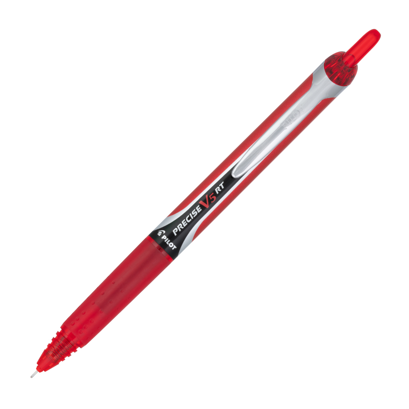 Pilot Precise V5 Retractable Rolling Ball Pen - Red | Atlas Stationers.