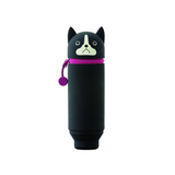 PuniLabo Stand Up Pen Case - Boston Terrier