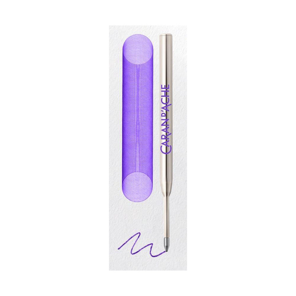 Caran d'Ache Goliath Balpen Vulling Violet Medium | , meer dan 10.000 schrijfwaren leverbaar uit voorraad, snelle levering