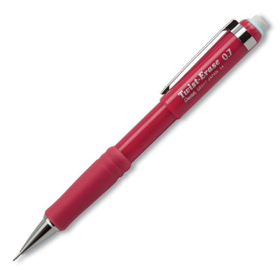 Pentel Twist-Erase III Mechanical Pencil - Red | Atlas Stationers.