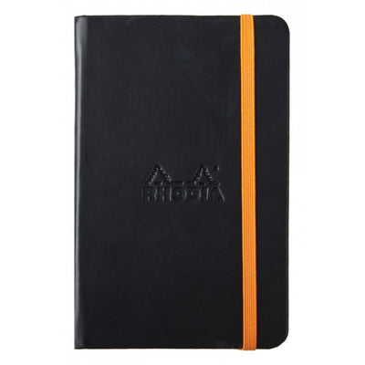Rhodia Rhodiarama A5 Hard Cover Notebook - Ruled - Black | Atlas Stationers.