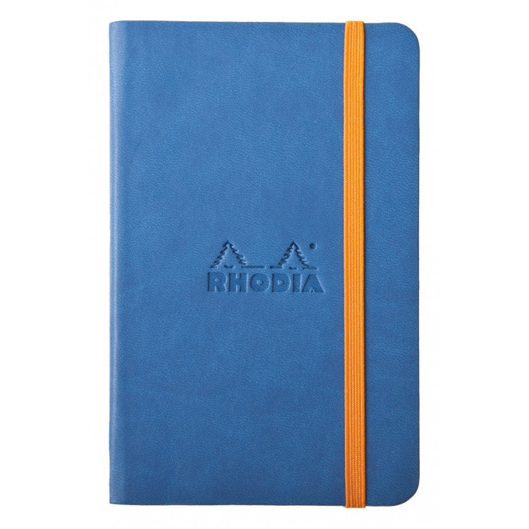 Rhodia Rhodiarama A5 Hard Cover Notebook - Ruled - Sapphire | Atlas Stationers.