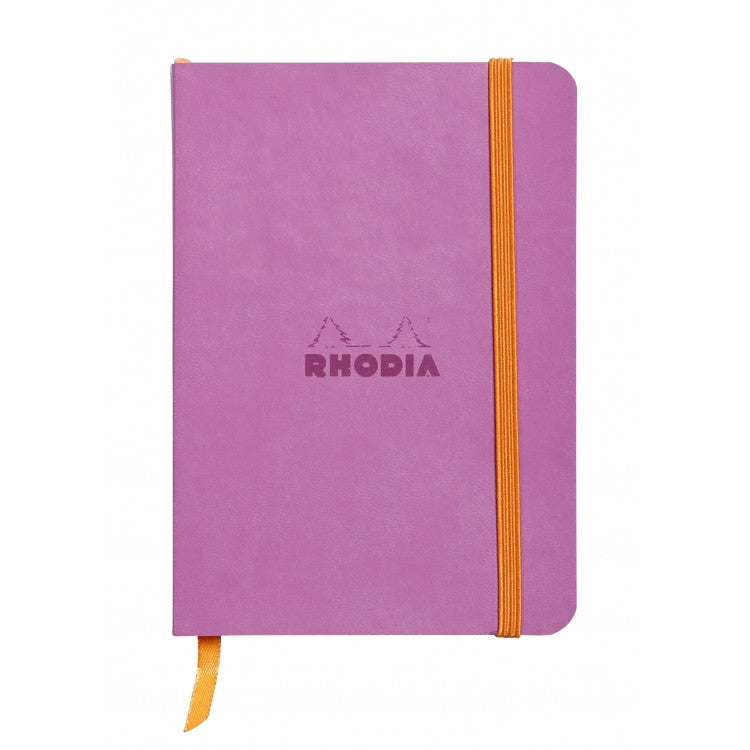 Rhodia Rhodiarama Soft Cover A5 Notebook - Ruled - Lilac | Atlas Stationers.
