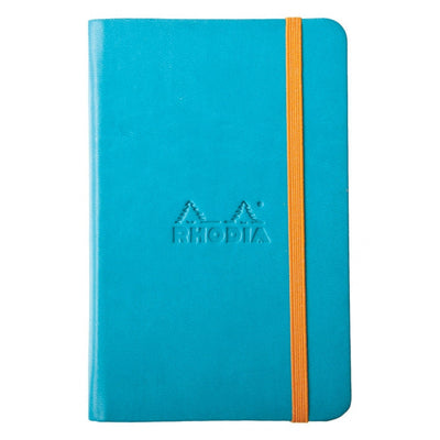 Rhodia Rhodiarama A5 Hard Cover Notebook - Ruled - Turquoise | Atlas Stationers.
