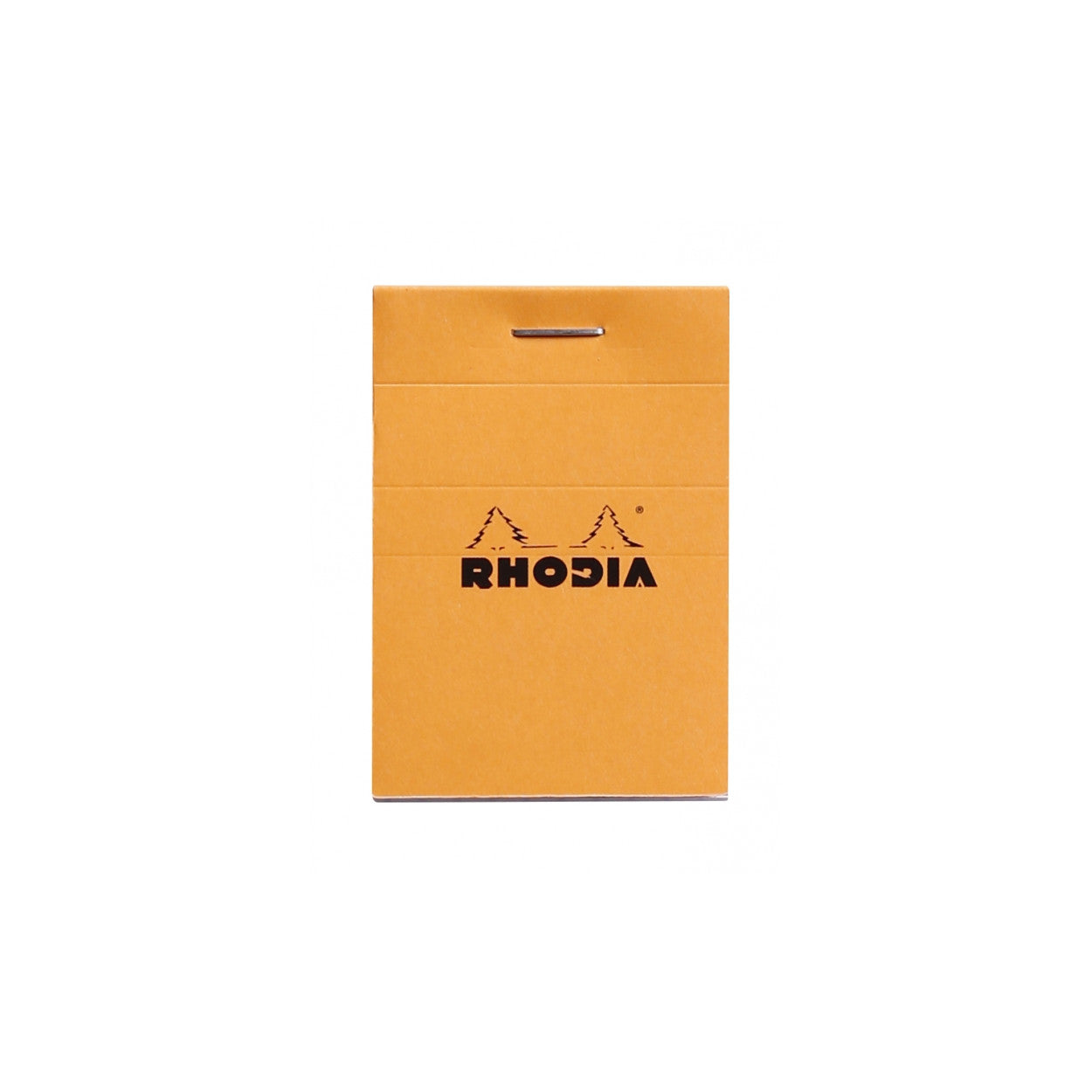 Rhodia Staplebound Notepad - Graph 80 sheets - 2 x 3 - Orange cover | Atlas Stationers.