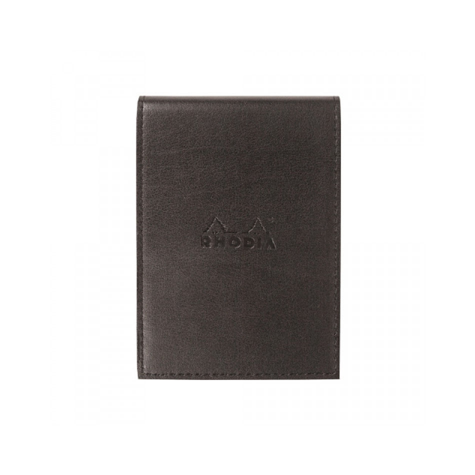 Rhodia Pad Holder with Pad 13200 - 4 1/2 x 6 1/4 - Black cover | Atlas Stationers.