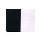 Rhodia Slim Staplebound Notebook - Graph 24 sheets - 3 x 4 3/4 - Black cover | Atlas Stationers.
