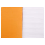 Rhodia Slim Staplebound Notebook - Lined 48 sheets - 8 1/4 x 11 3/4 - Orange cover | Atlas Stationers.