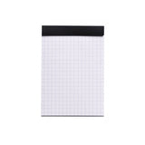 Rhodia Staplebound Notepad - Graph 80 sheets - 3 3/8 x 4 3/4 - Black cover | Atlas Stationers.