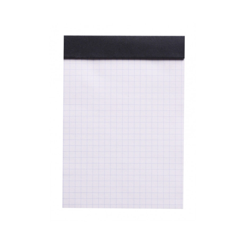 Rhodia Staplebound Notepad - Graph 80 sheets - 4 x 6 - Black cover | Atlas Stationers.
