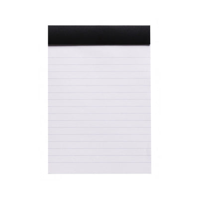 Rhodia Staplebound Notepad - Lined 80 sheets - 4 x 6 - Black cover | Atlas Stationers.
