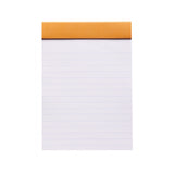 Rhodia Staplebound Notepad - Lined 80 sheets - 4 x 6 - Orange cover | Atlas Stationers.