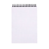 Rhodia Wirebound Notepad - Graph 80 sheets - 6 x 8 1/4 - Orange cover | Atlas Stationers.