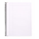 Rhodia Wirebound Notebook - Lined w/ margin 80 sheets - 9 x 11 3/4 - Orange cover | Atlas Stationers.