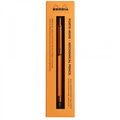 Rhodia Mechanical Pencil - 5" long - Orange | Atlas Stationers.