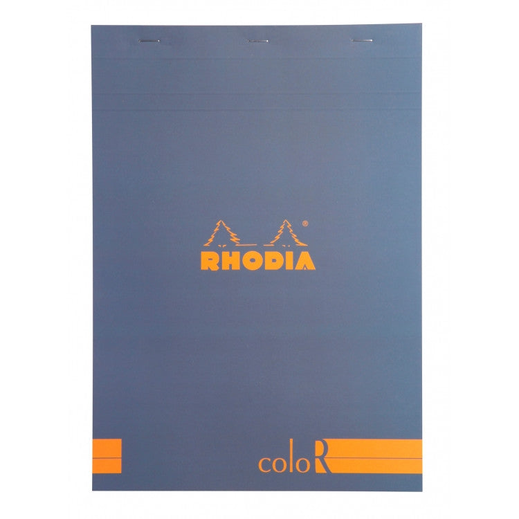 Rhodia ColoR Pads, Sapphire Cover, Ruled Pages, 8 1/4 x 11 3/4 | Atlas Stationers.