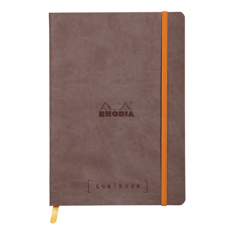 Rhodia Softcover Goalbook - Chocolate | Atlas Stationers.