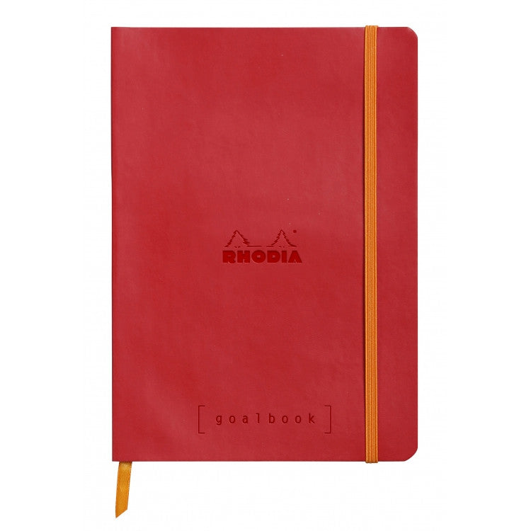 Rhodia Softcover Goalbook - Poppy | Atlas Stationers.