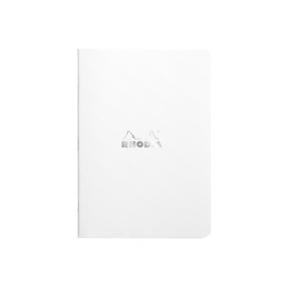 Rhodia "Ice" Staplebound Notebook, Graph Paper, 3" x 4 3/4" | Atlas Stationers.