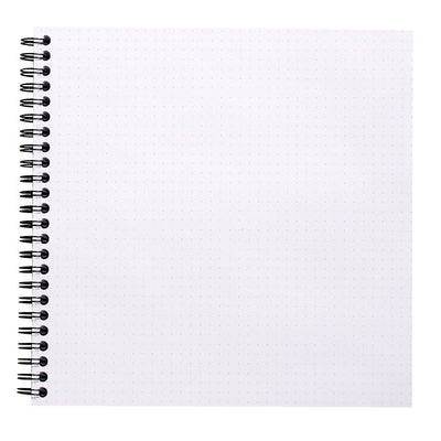 Rhodia Reverse Book - Dot 80 sheets - 8 1/4 x 8 1/4 - Orange cover | Atlas Stationers.