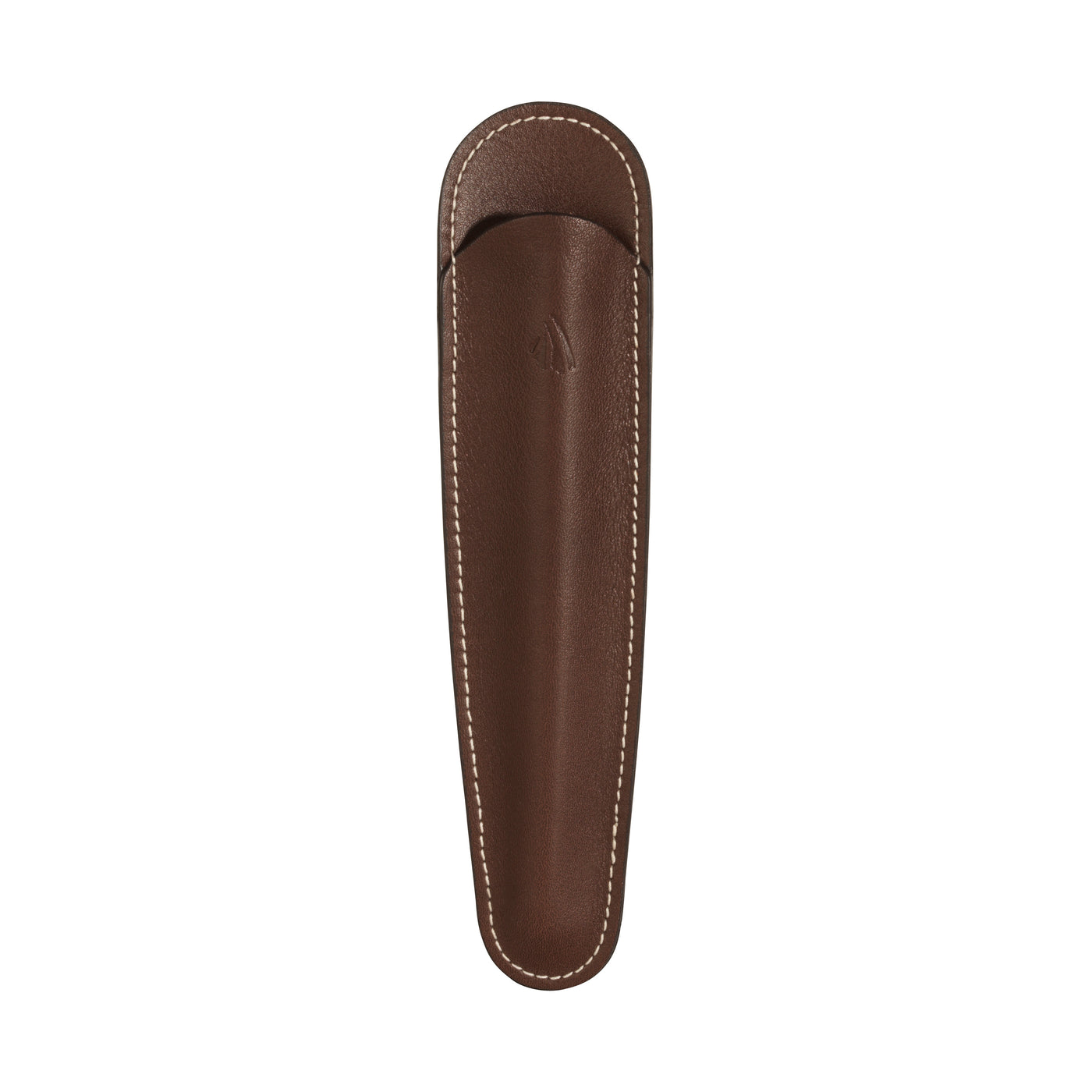 Recife Leather Pen Case - Chocolate | Atlas Stationers.