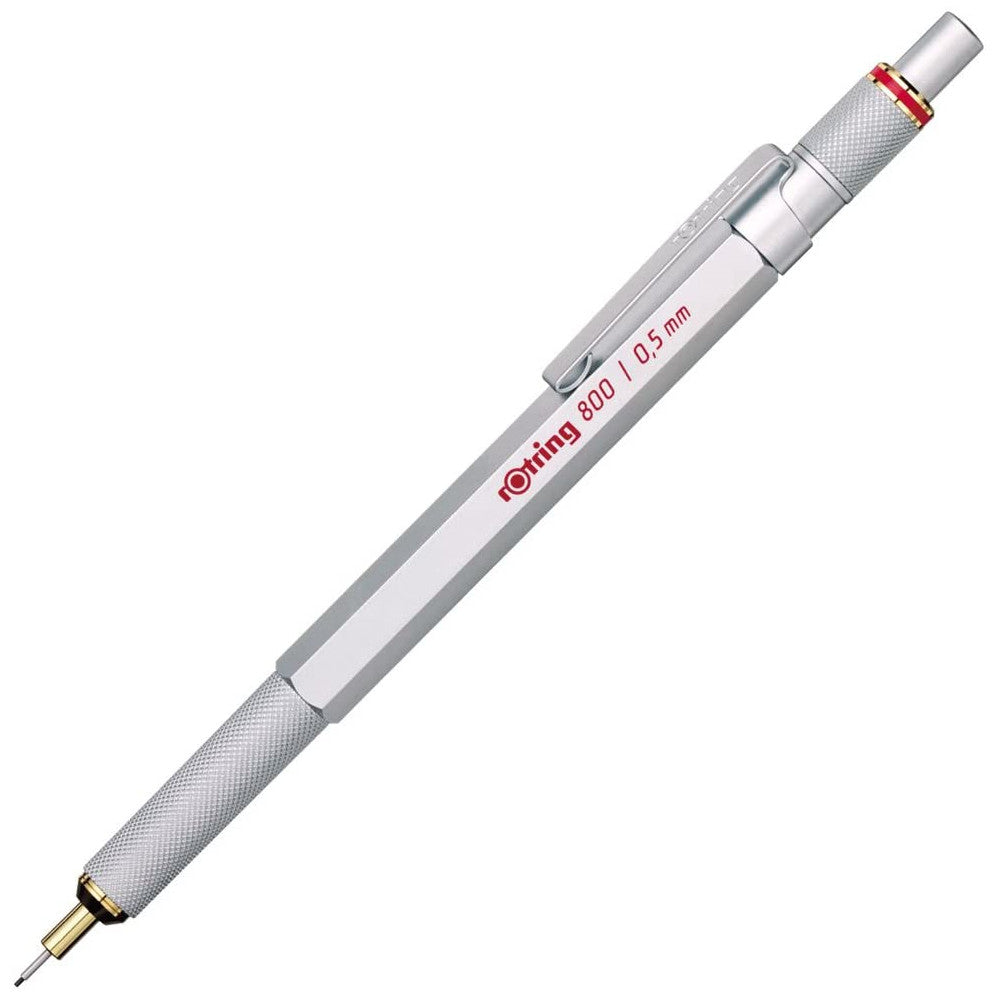 rOtring 800 Drafting Pencil - Silver | Atlas Stationers.