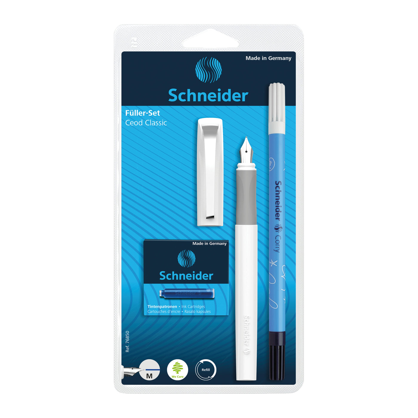 Schneider Ceod Fountain Pen - White
